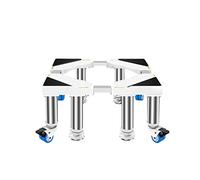 Base del Soporte de la Lavadora, Soporte del Soporte del refrigerador Longitud/Ancho Ajustable Pesado 45-65cm Elegante Carro de Ruedas de la Lavadora móvil de los pestales y los Marcos de la Hormiga