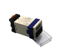 Base del zócalo del relé de retardo programable voltaje DC12V DC24V ac110 AC220V relé de tiempo(DH48S-S,XS)