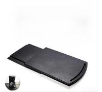 Base deslizante para máquina de café, tablero deslizante ABS de 1 pieza para electrodomésticos de encimera, ruedas de rodamiento suave, antideslizante, organización de cocina