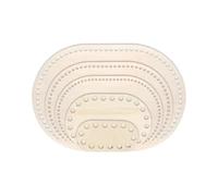 Base di cestino in legno Base ovalada for cestas de madera, suministros for tejer y decoración del hogar, base cesta ganchillo, for bolso(16X25cm)