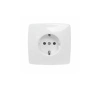 Base empotrar, fijación 32 mm, 10/16 A; ideal para instalaciones eléctricas en hogares y oficinas.