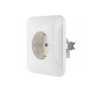 Base empotrar, fijación 32 y 10/16 A, ideal para conexiones eléctricas seguras y ocultas en instalaciones residenciales o comerciales.