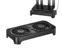 Base Enfriadora para Router WiFi,Base Disipadora para WiFi De Bajo Nivel De Ruido | Ventiladores para Disipador De Calor del Router - para Negocios Hogar Dormitorio Apartamento Alquiler Habitación