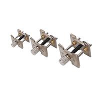 Base fija de movimiento de reloj de ajuste directo 3 unids/set soporte de movimiento de plástico, accesorio de reparación de reloj, para ajustar, desmontar