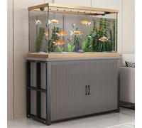Base For Acuario De Pie, Estructura Acero Al Carbono, Soporte For Pecera Con Gabinete Almacenamiento, Material Tablero Ecológico Altura: 70 Cm / 27,6 Pulgadas(E,LxW100x40cm/39.4x15.7in)