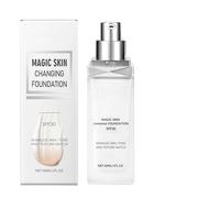 Base Fundente De Color | Base Igualadora Del Color Natural De La Piel,Crema Correctora De Tono Con Cobertura SPF 30 Efecto Glow Y Antiedad Para Mujeres