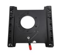 Base Giratoria de Asiento de Servicio Pesado 2014 a 2023, Reemplazo de la Base Giratoria del Asiento del Pasajero de 360 °, Placa de Montaje Giratoria para Asiento de Coche