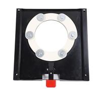 Base giratoria del Asiento Servicio Pesado de 360 Grados Rotación Carbon Steel RV Placa de Montaje giratoria de la Plataforma para el vehículo Comercial de Autocaravana