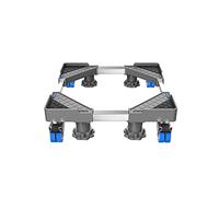 Base grande para plantas al aire libre con ruedas, carrito móvil para lavadora, ruedas expandibles para electrodomésticos, secadora de 50-75 cm, soporte de cocina