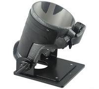Base inclinable del enrutador para carpintería, base de recortadora ajustable de -30° a +45°, plataforma de corte laminada de aleación de aluminio compatible con RT0700C DRT50 3709 370