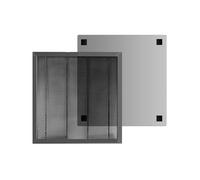 Base láser de nido de abeja 3D, Mesa de trabajo en forma panal varios tamaños(400x400x22mm)