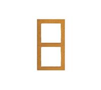 Base lateral empotrada en roble de doble altura, serie 8000, perfecta para optimizar el espacio y aportar elegancia a cualquier ambiente. Diseño funcional y sofisticado en acabado natural.