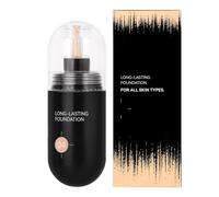 Base Líquida De Cobertura Total Base correctora hidratante y antibrillos | Base Mate 30 Ml Acabado Natural, Todo Tipo Piel, Mujeres, Chicas, Deporte,