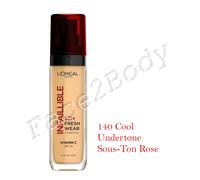 L´Oreal Makeup Infalible 24 H Fresh Wear 140, Beige Dore