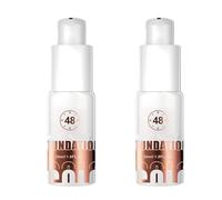 Base líquida que cambia de color, corrector facial de 30 ml, prebase facial portátil, hidratante, de larga duración, resistente al agua y con control de grasa, crea una tez impecable.