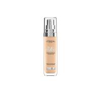 Base líquida True Match de L'Oreal Paris, para el cuidado de la piel con ácido hialurónico, SPF 17, disponible en 40 tonos, subtono cálido de 3.D/3.W, 30 ml