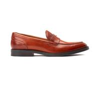 Base London Kennedy Zapatillas De Cuero Para Hombre Clásicas En Color Tan