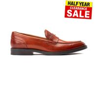 Base London Kennedy Zapatillas De Cuero Para Hombre Clásicas En Color Tan