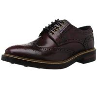Base London PI06012 - zapatos tipo oxford para hombre, Rojo (Rot - Rouge (532 Hi Shine Bordo)), 42
