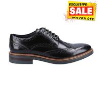 Base London Woburn Zapatos Brogues Formales Inteligentes Para Hombre Negros