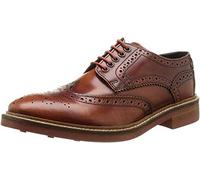 Base London Woburn - Zapatos de Cordones para Hombre, Color marrón (Tan hi Shine), Talla 42