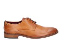Base London Zapatos Formales Hombre Script Lavado Cuero Smart Derby con Cordones