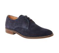 Base London - Zapatos Oxford de Cuero Bronte para Hombre (46 EU) (Marino)