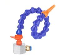 Base magnética con manguera de refrigerante de brazo ajustable | Boquilla del sistema(Magnetic plinth + bamboo hoses+Plastic switch,Pipe length 300mm +10mm connector)