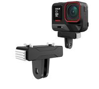 Base magnética de liberación rápida adecuada para accesorios Insta360 X5/Ace Pro 2, adaptador magnético de base de liberación rápida, adaptador de cámara deportiva, accesorios de montaje de cámara