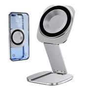 Base Magnética Para Móvil - Soporte Plegable Para Teléfono Y Tableta,Soporte Giratorio Para Grabación De Video | Para Mujeres Hombres Hogar Camión Viaje Escritorio Exterior Coche Gimnasio Selfie