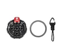 Base magnética para teléfono móvil C5 con orificio para tornillo de 1/4 de pulgada, compatible con brazo mágico, soporte y trípode.