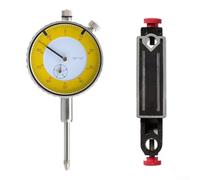 Base magnética pequeña de 1 ″ para soporte indicador de dial con ajuste fino Imán fuerte Brazo flexible para configuración de inspección de agotamiento del molino de torno (625-0455)