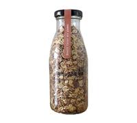 Base Mill Pack de 3 Muesli Cacao Ecológico Sin Gluten (140g) - 100% Vegano, Rico en Proteínas y Fibra - Con Almendras, Dátiles y Chips de Chocolate Orgánico - Desayuno Saludable y Energético