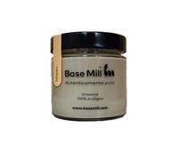 Base Mill Pack de 3 Tahíni (200g) - 100% Vegano, Sin Gluten, Sin Azúcar, Macinado Artisanalmente en Molino de Piedra, Hecho con Semillas de Sésamo Blanco, Rico en Proteínas