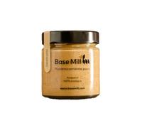 Base Mill Pasta 100% de Cacahuetes Ecológicos (200g) - Elaborada Artisanalmente en Molino de Piedra, Sin Azúcar Añadido, Sin Gluten, Alta en Fibra, 100% Vegana, Ideal para Helados Caseros
