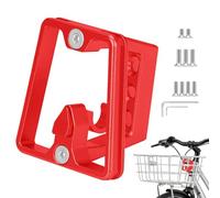 Base Montaje Parrilla Frontal Bicicleta Adaptador Cesta Carga Manillar | Soporte Bolsa Frontal Bici Para Ocio Diario Exterior Traslado Viaje Camping Senderismo Montaña Ruta