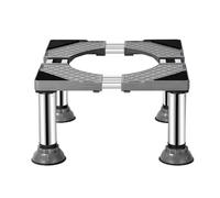 Base móvil ajustable para lavadora, nevera y secadora, soporte multifuncional con 4 pies fuertes, ancho 50-67 cm, altura 11-13 cm