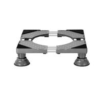 Base móvil ajustable para lavadora, nevera y secadora, soporte multifuncional con 4 pies fuertes, ancho 50-67 cm, altura 11-13 cm