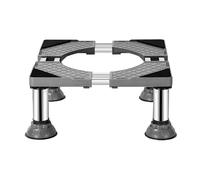 Base móvil ajustable para lavadora, nevera y secadora, soporte multifuncional con 4 pies fuertes, ancho 50-67 cm, altura 11-13 cm