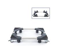 Base móvil para muebles, base universal para refrigerador con 4 ruedas, aire acondicionado, ancho de 15 a 22 pulgadas, largo de 26 a 34 pulgadas, soporte ajustable para refrigerador (ruedas de 8 pat