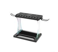 Base multifunción para Nintendo Switch2, estación de carga y soporte para controlador JOY CON organizador elegante material ABS tamaño compacto 28 x 18 x 5 cm negro para área de juego