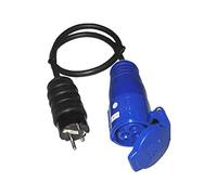 Base múltiple 16A 230V 3500W con cable y clavija, perfecta para conectar equipos eléctricos y gestionar eficientemente el suministro de energía.