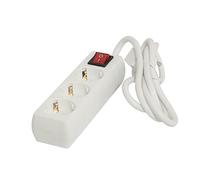 Base múltiple 3 x 16 A con interruptor - 1,5 m - Blanco (SCH)
