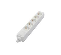 Base múltiple 5 x 16 A sin cables - Blanco (SCH)