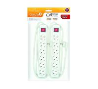 Base Múltiple GARZA Bipack (6 Enchufes)