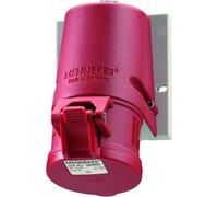 Base mural 32A 5p 6h 400V IP44, bornes 32