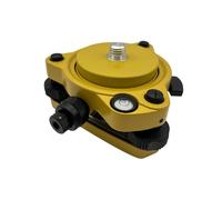 Base nivelante con plomada ?ptica y adaptador GPS, soporte de 5/8 in x 11, tornillo giratorio para estaci?n total GPS GNSS A