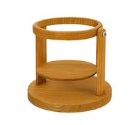 Base Para Alcohol,Soporte De Botella De Whisky De Madera 180° Giratorio,Soporte De Madera Para Verter Vino | Para Cóctel Whisky Bourbon Bar En Casa Oficina Restaurante Boda Fiesta Reunión