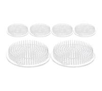 Base para Arreglo Floral 2 piezas de rana con alfiler de arreglo floral | Soporte de fijación de flores de plástico transparente, diseño redondo transparente, Base de succión flotante