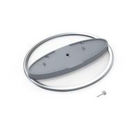 Base para consola PS5 PRO, soporte de base para consola de juegos PS5, soporte vertical P5, consola universal compatible con unidad principal P5 PRO/P5 Slim/P5 (gris)